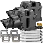 Pair Mercruiser 4" Center Exhaust Riser Elbow 807988 44354A3 V6 V8 4.3L 5.0L 5.7. Fixed Price $289.97.