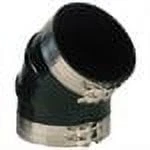 Trident Marine TRL445S/S 4" 45-DEGREE Black Rubber Elbow. Fixed Price $98.97.