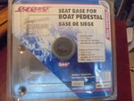 Seasense Stainless Steel Pedestal Seat Base Plate 7"X7" 3/4" Pin. Fixed Price $30.00.