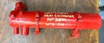Westerbeke Heat Exchanger #36899 Oem W/ Mounting Brackets L 16 1/2" Dia 1/8.... Fixed Price $278.95.