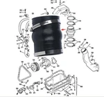 Omc Sterndrive Volvo Penta Upper Pipe - Lower Riser Exhaust Hose 913591 /3852741. Fixed Price $24.50.