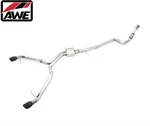 Awe Track Edition Cat-back Exhaust W/ Black Tips For 17-18 Audi A4 2.0L. Fixed Price $1595.00.