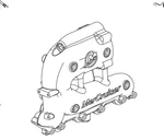 Mercruiser 6.2L Cid Mpi Port Pn 8M0103774. Fixed Price $725.00.
