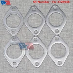 6X Exhaust Manifold Gaskets For Cummins L10 M11 Ism Qsm 3328948 3026155 Usa. Fixed Price $19.99.