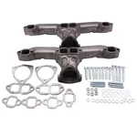 1 Set Shlpdfm Ground Smooth Plain Rams Horn Exhaust Manifolds With All Gasket.... Fixed Price $184.38.