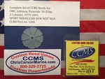 Ccms Johnson Omc Sport Outboard Reed Valves 18-35HP Cylinder 1979-2001 PN128S. Fixed Price $50.00.