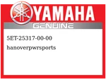 Yamaha Oem Part 5ET-25317-00-00 Spacer, Bearing. Fixed Price $53.99.