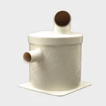 Centek Boat Muffler 1602442 14 1/2 X 12 3/4 Inch White Fiberglass. Fixed Price $105.00.