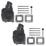 Pair Exhaust Manifold Riser Elbow 4.3L 5.0L 5.7L 305 350 V8 For Mercruiser 4". Fixed Price $280.49.