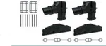 Manifold Set With 10.3" Riser/elbows For Volvo Penta 5.0L, 5.7L 1992 And Up. Fixed Price $1099.00.