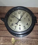 Vintage Chelsea Boston 8 Day Ship's Clock Working Mechanical Maritime Bakelite. Fixed Price $288.00.