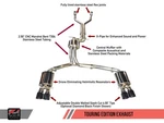 Awe Tuning Track Edition Exhaust Diamond Black Tips For Audi / C7.5 S7 4.0T. Fixed Price $2465.00.