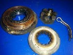 0314503 0127084 Propeller Nut = Omc Johnson Evinrude 115HP (r 4A). Fixed Price $22.00.