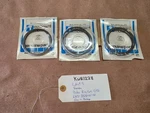 Lot Of 3, New Yamaha Piston Ring Set Std, 6H3-11610-00-00, KWR1228. Fixed Price $174.00.