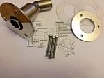 24MM 316L Complet S/s Exhaust Hull Skin Fitting Espar Webasto Diesel Boat Heater. Fixed Price $99.99.