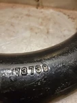 Mercruiser Exhaust Y Pipe 73739 With Gasket 27-68483. Fixed Price $145.95.