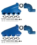 Barr Manifold Exhaust Kit For Crusader Big Block Gm End Style W/ 3" Elbows. Fixed Price $1435.59.