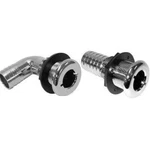 T-h Marine Thru-hull Connector 3/4" Chrome 90-DEGREE #TH-7590CP-DP. Fixed Price $10.88.