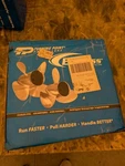 Turning Point Express 14 21 Stainless Steel 4-BLADE Left Hand Propeller. Fixed Price $100.00.