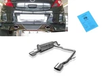 Fox Dual Sport Exhaust Opel Corsa Rieger 115X85MM Rolled Angle. Fixed Price $659.82.