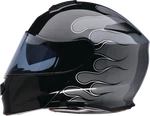 Z1R Fits Solaris 2.0 Modular Helmet Flame Black/gray Large Model 0100-2655. Fixed Price $179.95.