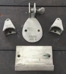 Anchor Chock Mount Set Vintage Perko 933. Fixed Price $50.98.