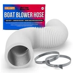 Boat Blower Hose Marine Exhaust 10' Bilge, Engine Compartment, Head, Galley. Fixed Price $26.39.