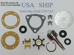 Sea Water Pump Major Repair Kit With Shaft Yanmar Marine 2QM20 724770-42700. Fixed Price $174.95.