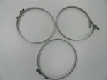 Voss T40H-75-900-ZA Stainless Steel 9" Hose Clamp Set Of (3) Marine Boat. Fixed Price $14.97.