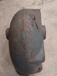 908251 Omc 4 Cyl Exhaust Elbow Riser Pre-owned #36. Fixed Price $70.00.