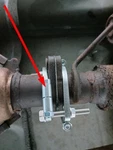 Universal 2.5 Inch Exhaust Flange Repair Kit Split Design Carbon Steel. Fixed Price $14.99.