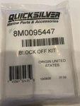 Mercruiser Bravo 2 Gimbal Block Off Kit 818304A1 8M0095447 (R868). Fixed Price $34.00.