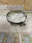 Shields Rubber #720-5000 Exhaust Hose Bolt Band Clamp 5".. Fixed Price $7.50.