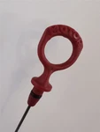 1989 Volvo 740 Oil Reservoir Red "o" Ring Handle Pull Dipstick Nice Used Oem. Fixed Price $16.95.