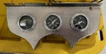 Vintage Over The Steering Column Water, Oil, Volt Steward Warner Gauge Panel.. Fixed Price $225.00.