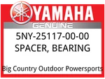 Yamaha Oem Part 5NY-25117-00-00 Spacer, Bearing. Fixed Price $35.29.