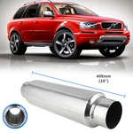 Volvo XC90 3.2L 2.5" Inlet/outlet Performance Muffler Resonator Steel 16INCH. Fixed Price $52.39.