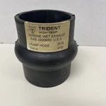 Trident Marine 4" Black Rubber Hump Hose Exhaust Bellows THH-4. Fixed Price $35.00.