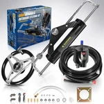 Marine Hydraulic Steering Kit For 150HP Outboard Engine - Complete System. Fixed Price $474.99.