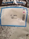 99757 Mercury Marine Exaust Gasket. Fixed Price $7.00.