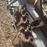 John Deere 6068 Diesel Engine Exhaust Manifold DZ101296 DZ101295. Fixed Price $350.00.