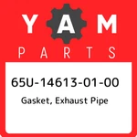 65U-14613-01-00 Yamaha Gasket, Exhaust Pipe 65U146130100, New Genuine Oem Part. Fixed Price $79.98.