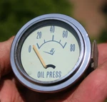 1968 Hatteras Motoryacht Vintage 12V Oil Pressure Gauge - Marine Boat. Fixed Price $65.00.