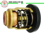 New Yamaha Thermostat 6G8-12411-03-00 60C 140F 4-STROKE F9.9 F25 F40 F50 F70 Hp. Fixed Price $37.22.