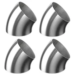 Pcs Exhaust Elbow Pipe 45 Degree Mandrel Bend 304 Stainless Steel Man.... Fixed Price $111.11.