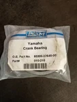Wsm Yamaha 40 / 350 500 Crank Bearing 010-210, 93306-30548-00, 93306-3056. Fixed Price $10.00.