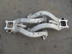 Mopar 1963 Chrysler 300J 413 Short Intake Manifolds 300K Dual Quad Crossrams. Fixed Price $2500.00.