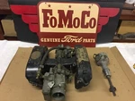 Ford Y-block Marine Interceptor Manifold, Carbs Linkage & Distributor 292-312. Fixed Price $1500.00.