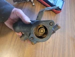 Omc Cobra 3.8, 4.3, 5.0, 5.7 L Thermostat Housing # 914009/ With. Fixed Price $45.00.