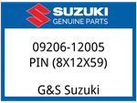 Suzuki Oem Part 09206-12005 Pin, Starter Idle Gear NO.1. Fixed Price $13.97.